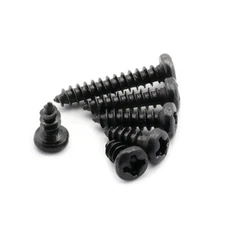 M3 Black Steel Phillips Pan Head Self Tapping Screws Sheet Metal Wood Screws