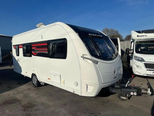 Sterling Eccles 4 Berth Touring Caravan - Picture 3 of 20