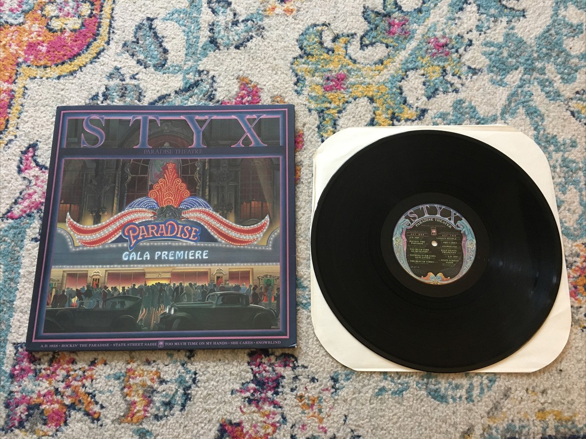 Styx レコード Styx ♫ Paradise Theatre ♫ Rare 1981 A&M Records Original