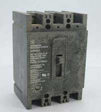 Westinghouse MCP0358RC Circuit Breaker 3-Pole 600VAC 7A Used