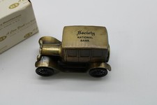 Vintage Coin Bank, Banthrico, Chicago, with Box, Society Bank, 1926 Model T Ford