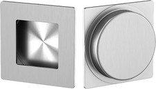 Square Flush Pull Sliding Closet Door Finger Pull 2 Pack MC009 Recessed Kitchen
