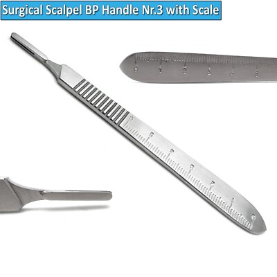 Scalpel/BP Handle Surgical Dental Veterinary Instrument #3 German Grade