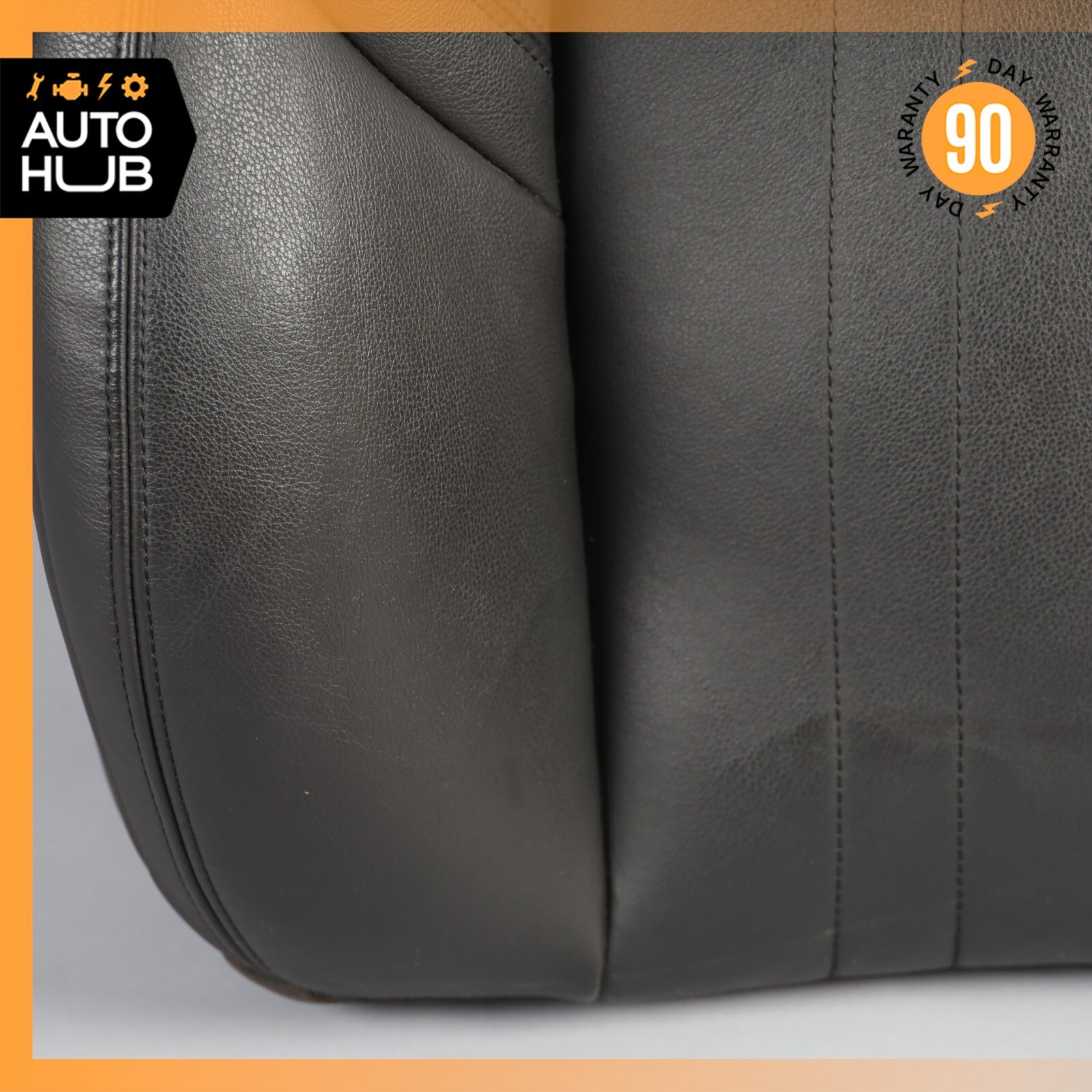 17-22 Maserati Ghibli M157 Front Right Top Upper Seat Cushion Black OEM 41k