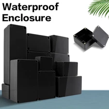 2PC Outdoor Electrical Junction Box Waterproof Durable Plastic Project Enclosure