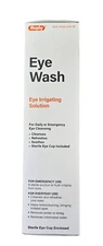 Rugby EYE WASH Eye Irrigating Solution w/ Eye Cup 4oz --