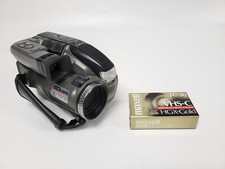 Vintage Panasonic PV-L650D Palmcorder VHS-C Cam Tested, No Battery No Adapter