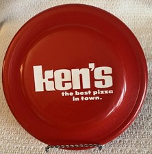 Vintage Red Wham-O Frisbee Ken’s The Best Pizza in Town © 1975 Made in USA