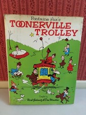 Vintage Fontaine Fox's Toonerville Trolley book 1972 Cartoon compilation hard