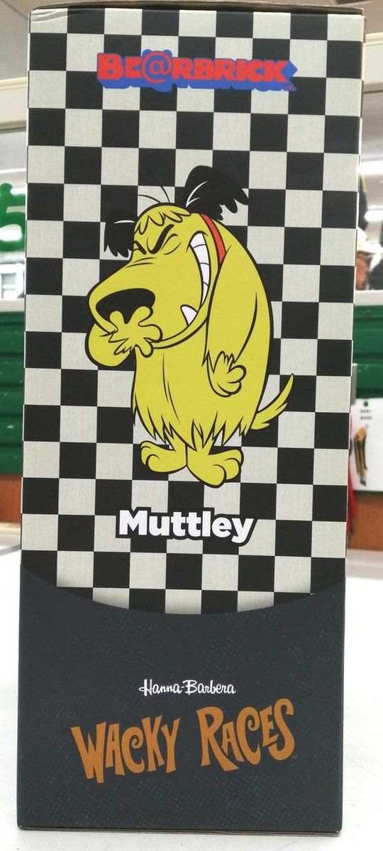 MEDICOM TOY - Bearbrick Muttley 100％ &amp; 400％ ベアブリック Be@rbrick Muttley 100% & 400% Bearbrick Collectible Set by