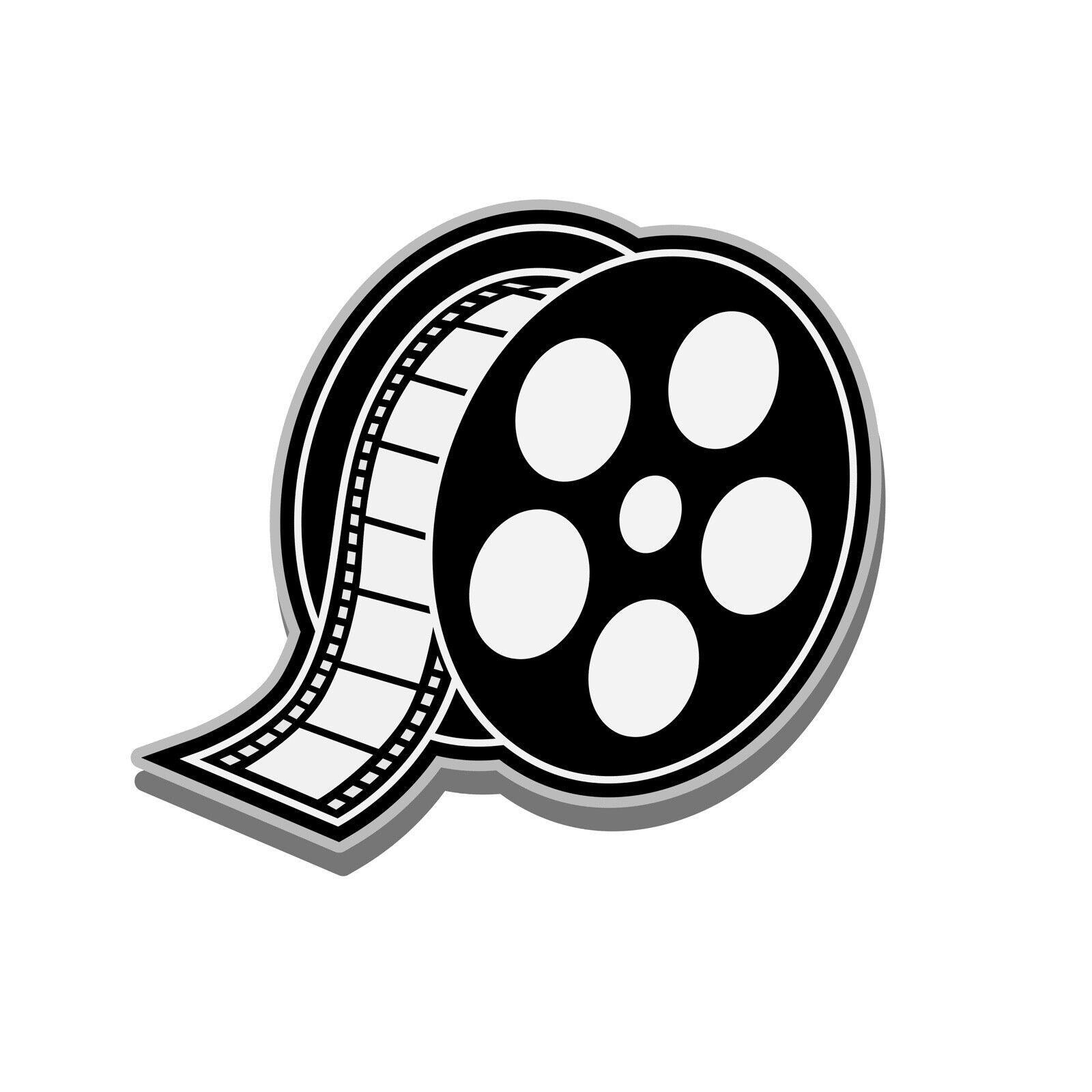 Movie Reel Cinema Film Wall Sticker Decal