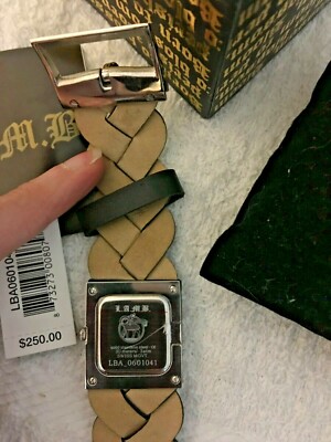 L.A.M.B. Watch Black with Opal Face Born to Blossom Gwen  display picture 2
