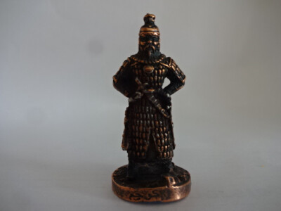 Metallfigur / Mongole / Campain of Ermak / Nr.407 01 / Kupfer / Kochum