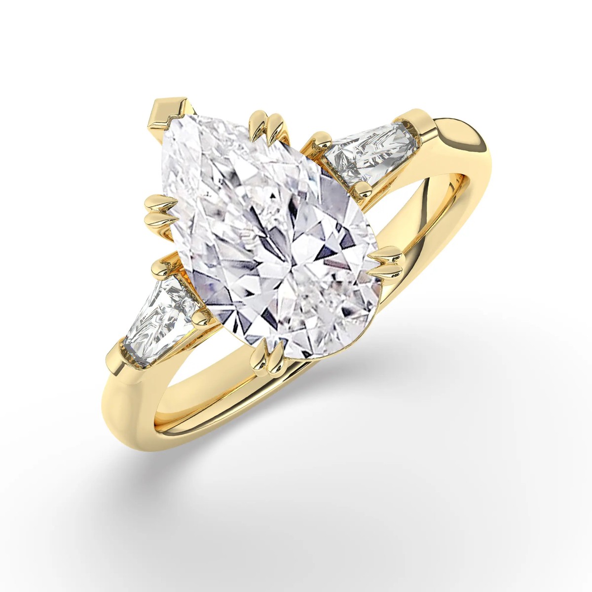 5.00ct D-VS1ペアシェイプラボグロウンダイヤモンド 【公式通販】