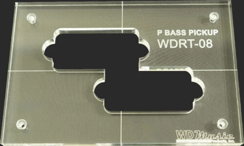 WD Music Products Routing Templates For Guitar Or Bass Pickups Precision Bass... - Bild 1 von 1