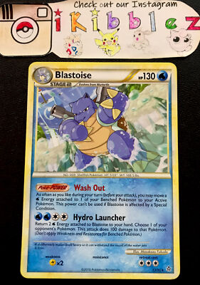 Blastoise lv.52 水タイプ ポケモンカード Blastoise LV52 Pokemon Holo Card Japanese DP3 DPBP#009 Rare