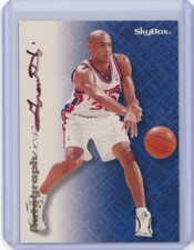 1996-97 Skybox Premium - Autographics Grant Hill Black Ink (AU)