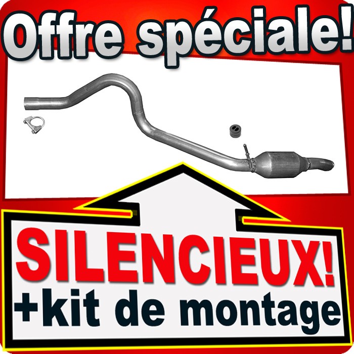 Silencieux arriere pour Land Rover Discovery 2.5 Tdi 4x4