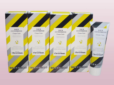 CLEVERMAN YOUR CUSTOMIZED CREAM 7.31 COLOR 1.02 OZ BOXED LOT OF 4