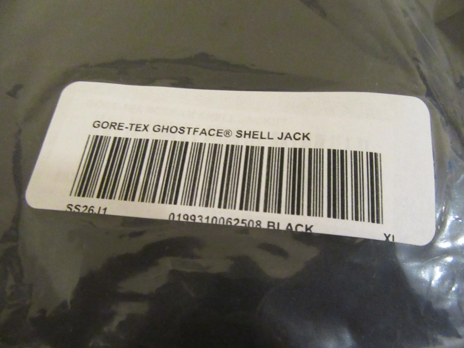 Supreme GORE-TEX Ghostface Shell Jacket Size XL Black SS26 Supreme New York 2026 - product detail image 6