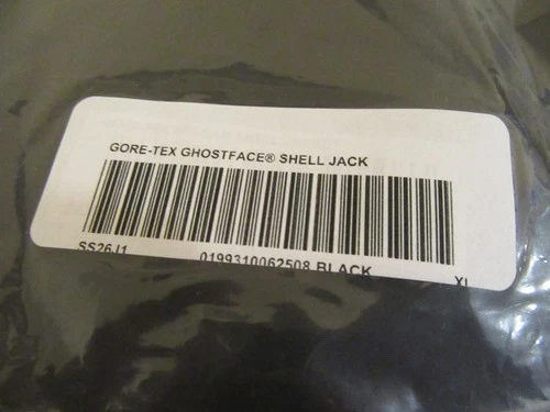 Supreme GORE-TEX Ghostface Shell Jacket Size XL Black SS26 Supreme New York 2026 image 6