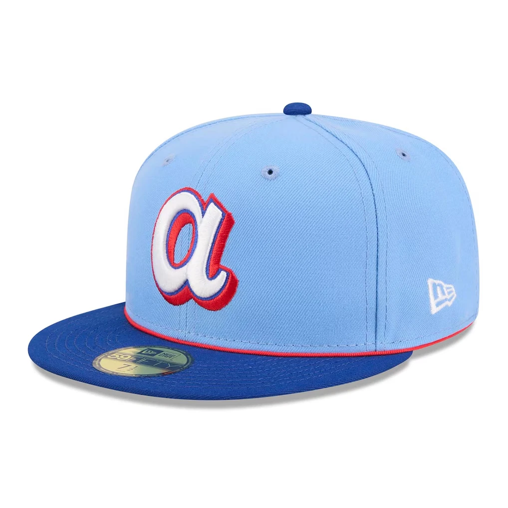 ひ*様 kojiya着用 アトランタ・ブレーブス オールスターキャップ 7 1/ Atlanta Braves Blue 7 5/8 Size MLB Fan Apparel & Souvenirs for