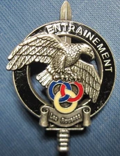 France FRENCH COMMANDO TRAINING CENTRE 23rd INFANTRY REGIMENT Les Rouss Badge