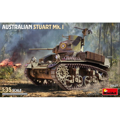 AUSTRALIAN STUART MK.I KIT 1:35 Miniart Kit Mezzi Militari -D- Neues Modell