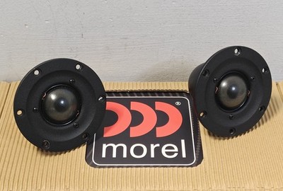 MOREL ET448 Matched Pair Hochtöner Acuflex Silk Soft Dome 120W RMS 1000W max 4Ω