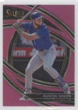 2020 Panini Select Premier Pink Prizm 3/10 Hunter Dozier #142 1p5