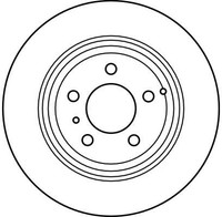 2Er Set Bremsscheiben TRW Automotive DF2660 Volvo 271794 2717940 31262099