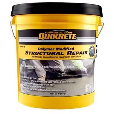QUIKRETE 20 lb Polymer Modified Structural Repair - Vertical & Horizontal