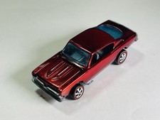 Restored Hot Wheels Redline - 1968 - Custom Barracuda - Red