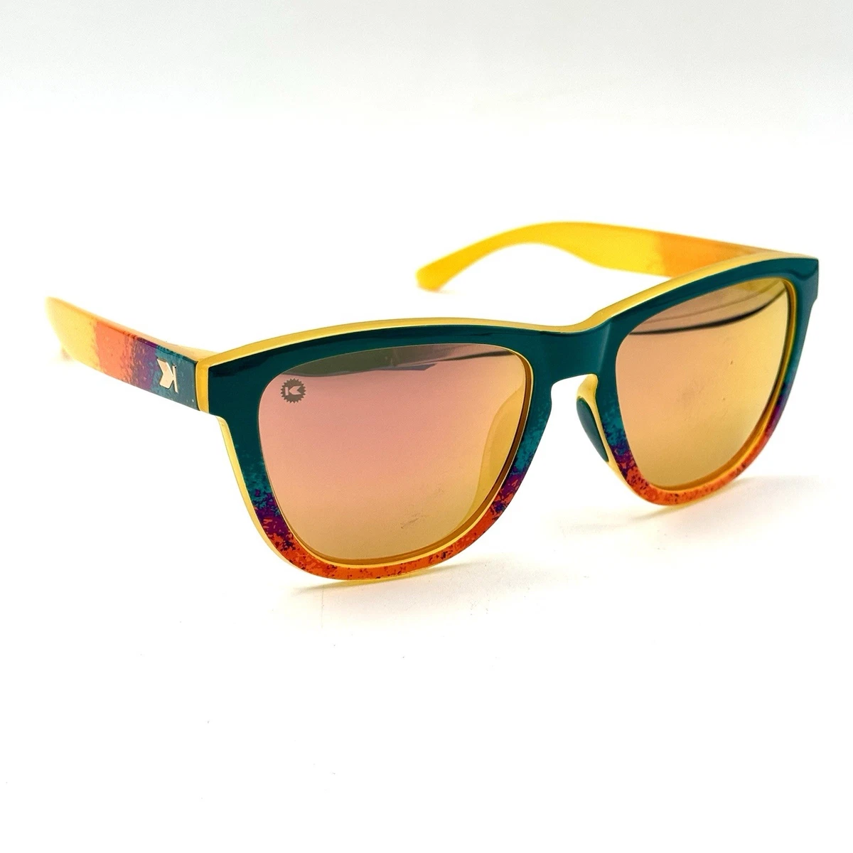 Orange Mirrored Retro Sunglasses for Women for sale | eBay