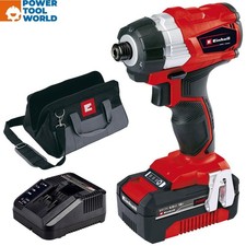 Einhell TE-CI 18 Li BL Kit 18v Power X-Change Brushless Impact Driver Inc 1x ...