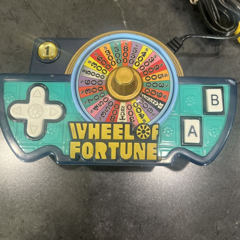 JAKKS Pacific Wheel Of Fortune PLUG N' PLAY TV Game