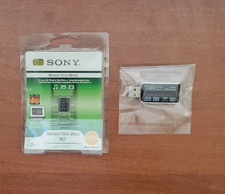 Sony Memory Stick Micro M2 256MB New Sealed MS-A256D w/ Card Reader