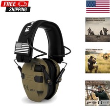 Electronic Ear Protection for Shooting with 5X Sound Amplification, Gun Range He