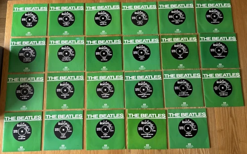 The BEATLES -JOBLOT THE BEATLES SINGLES COLLECTION 1962-1970 X 23 SINGLES