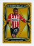 2024-25 Johan Bakayoko Panini Obsidian Gold Flood PSV Eindhoven Soccer Card 6/10