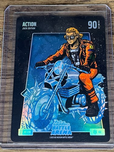 2026 Bo Jackson Battle Arena Action Jackson Holliday ICE Battlefoil BF-238