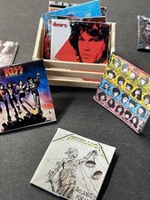 Dollhouse Miniature Sale Record Albums 1:12  Set of 18 Vinyl Cardstock