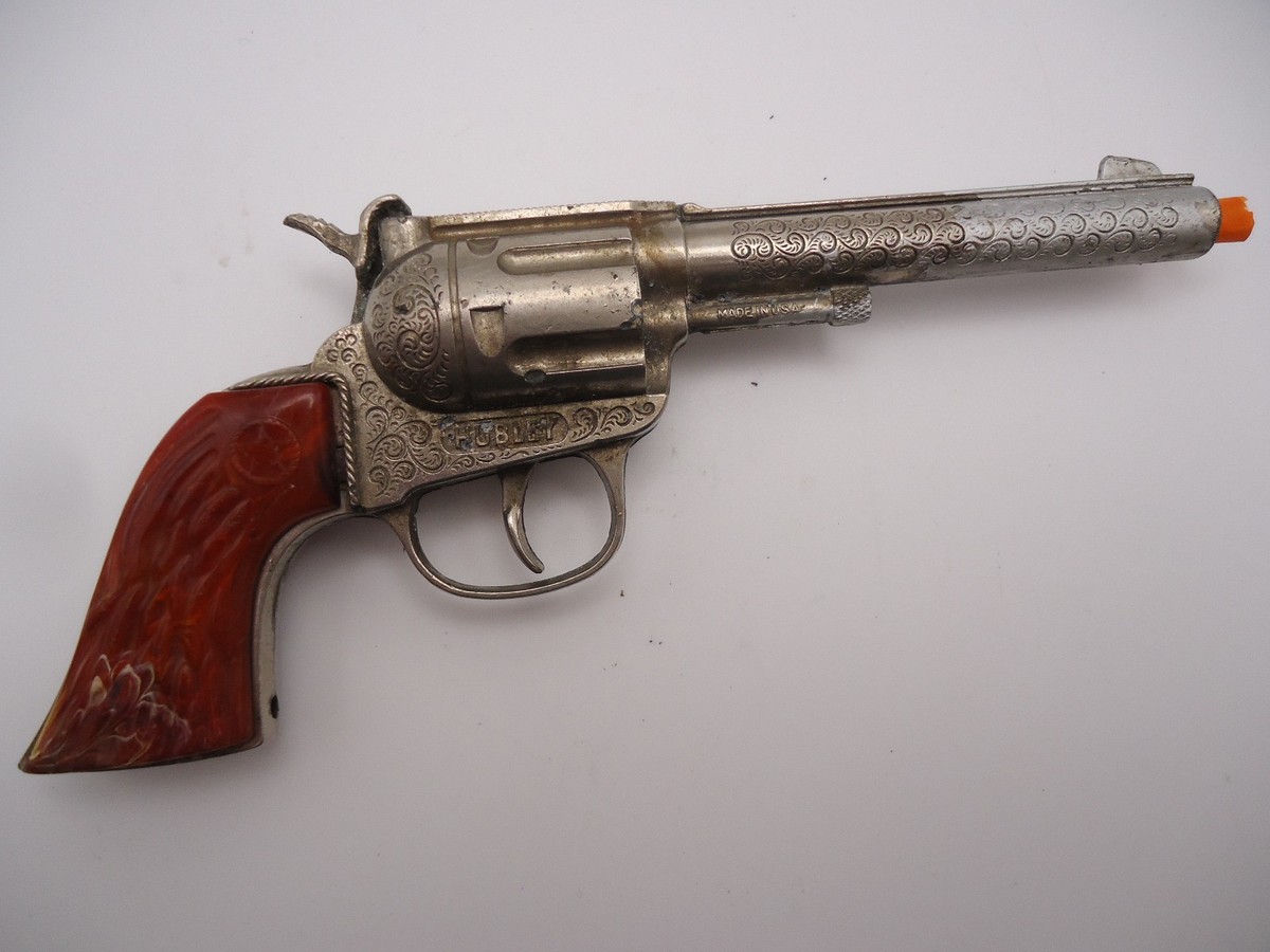 Vintage Hubley Rodeo 1950's 1960's Cap Gun Pistol Revolver Single