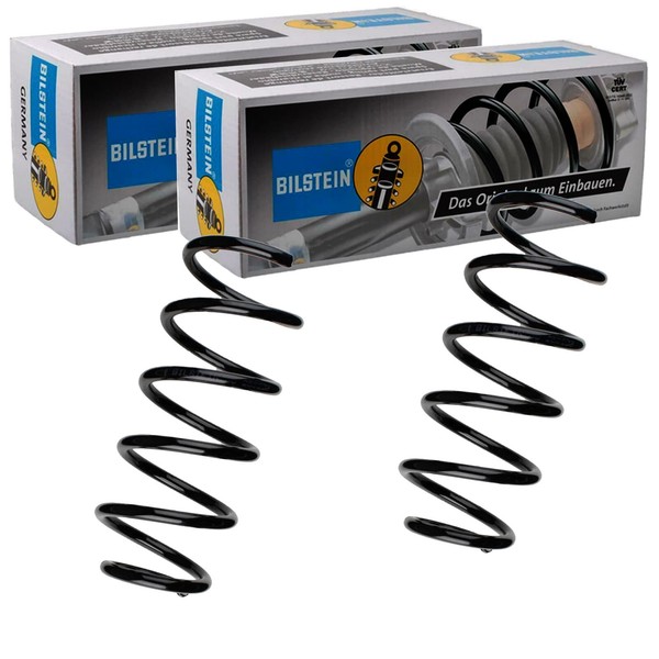 2X Bilstein B3 Fahrwerksfedern Hinten Passend FÜR Smart Cabrio CITY-COUPE-image