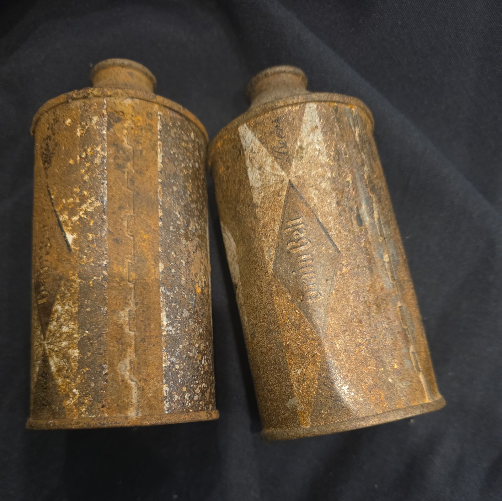 Two Grain Belt Cone Top Beer Cans