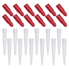 12 Pcs Caulk Saving Cap ABS Material For Caulking Tube Nozzle