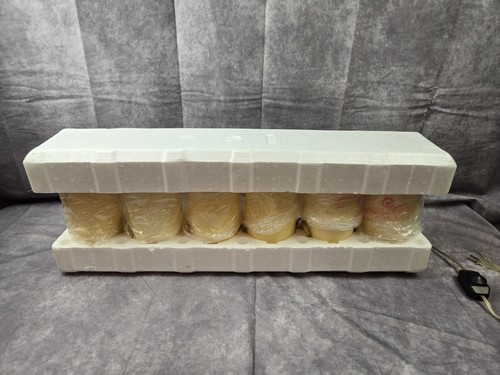 Restoration Hardware Flameless Set Of 6 Pillar Candle String Lights Medium Ivory - 第 13/19 張圖片