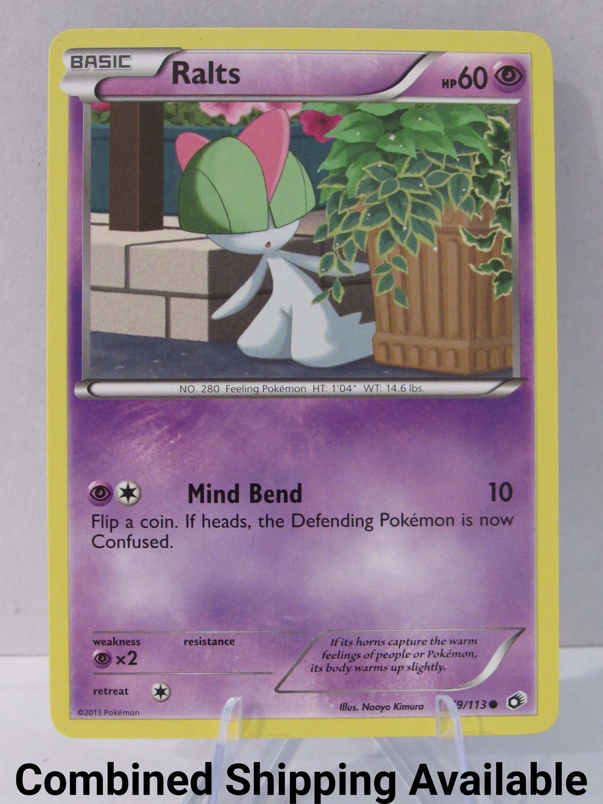 Ralts 59/113 Legendary Treasures NM English 17346