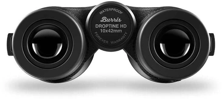 Burris Droptine 10x42mm Roof Prism Binoculars, Rubber, Gray/Green, 300279 - Image 2 of 2