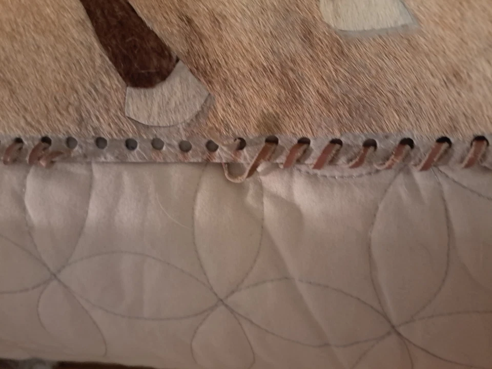 Colgante de pared de vaquero de piel de vaca hecho a mano Argentina  Foto 4 de 4